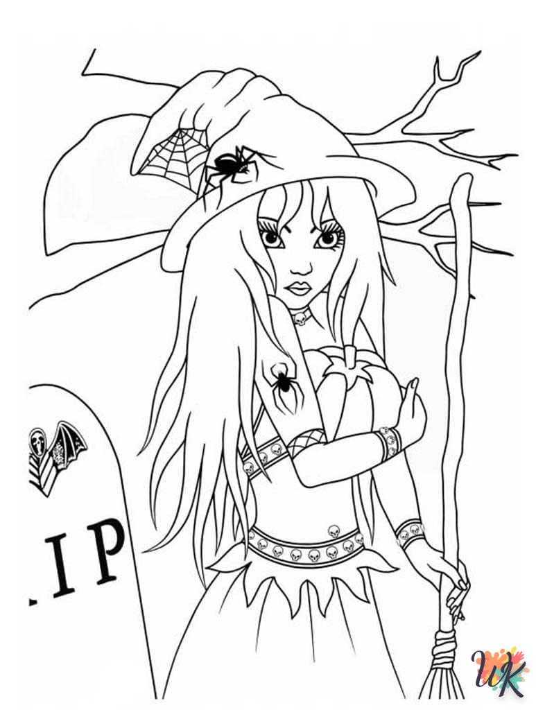Strega 69 Disegni da Colorare Strega 67